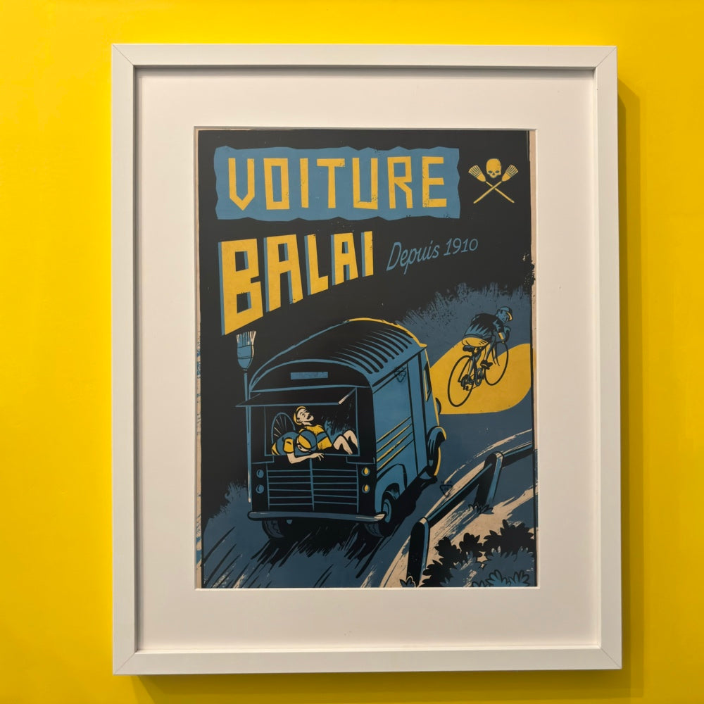 Voiture Balai Illustration