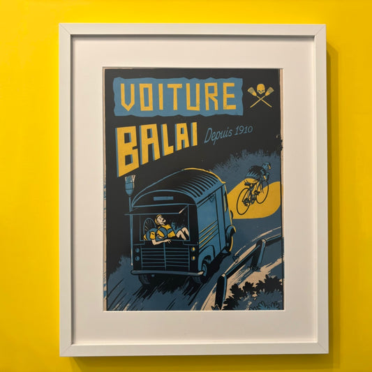 Voiture Balai Illustration