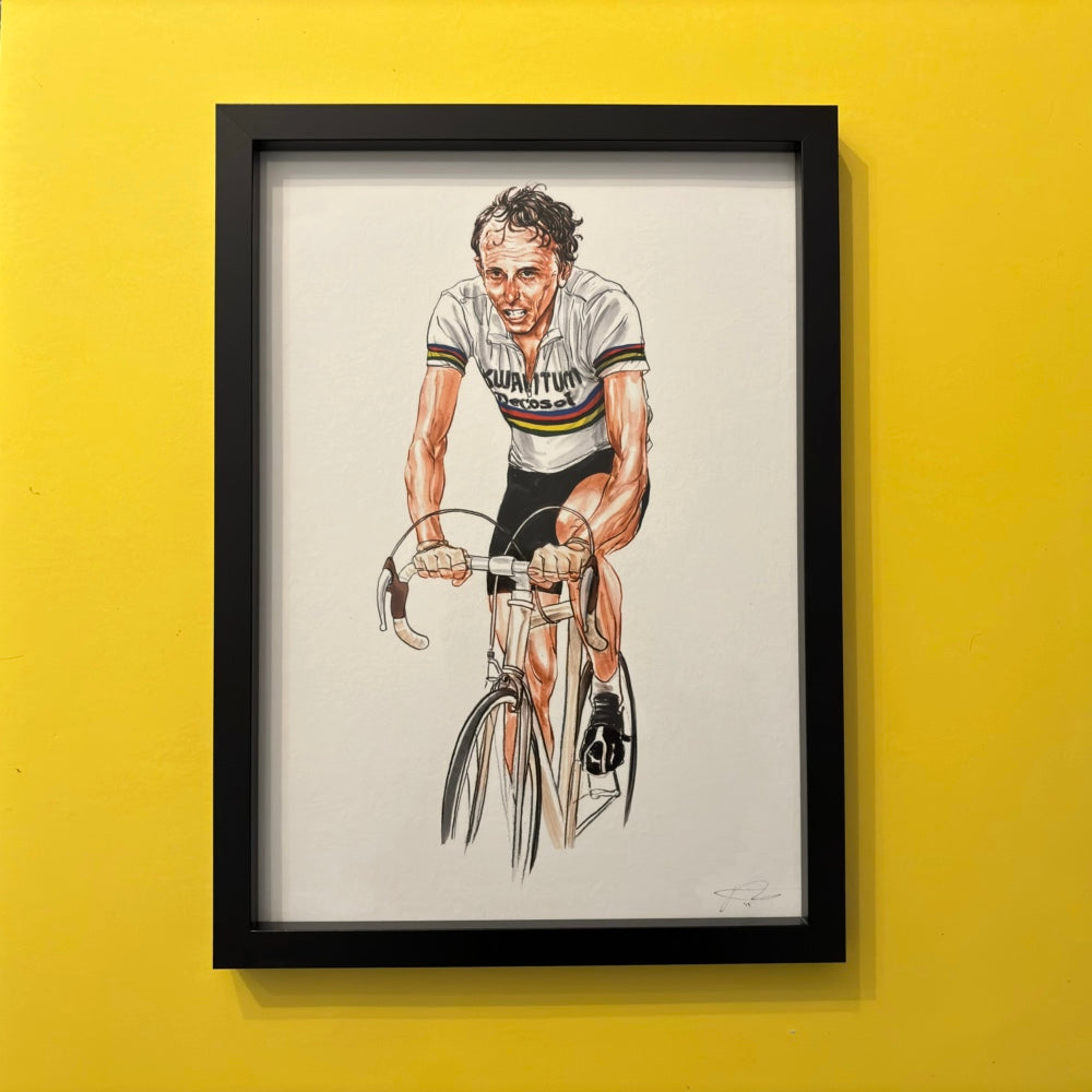 Illustration of Joop Zoetemelk