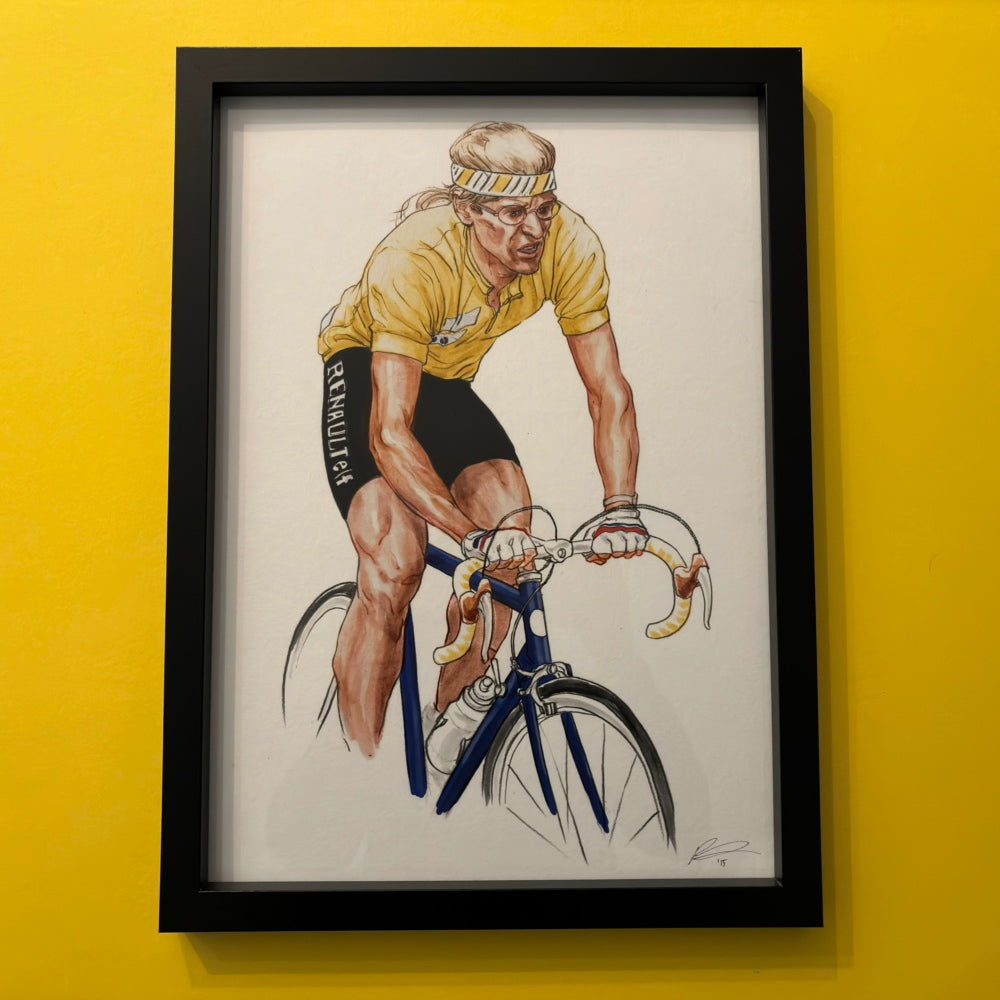Illustration of Laurent Fignon