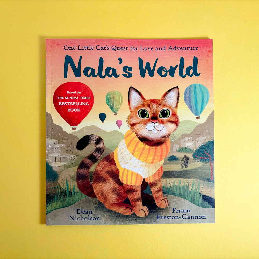 Nala's World by Dean Nicholson children's book